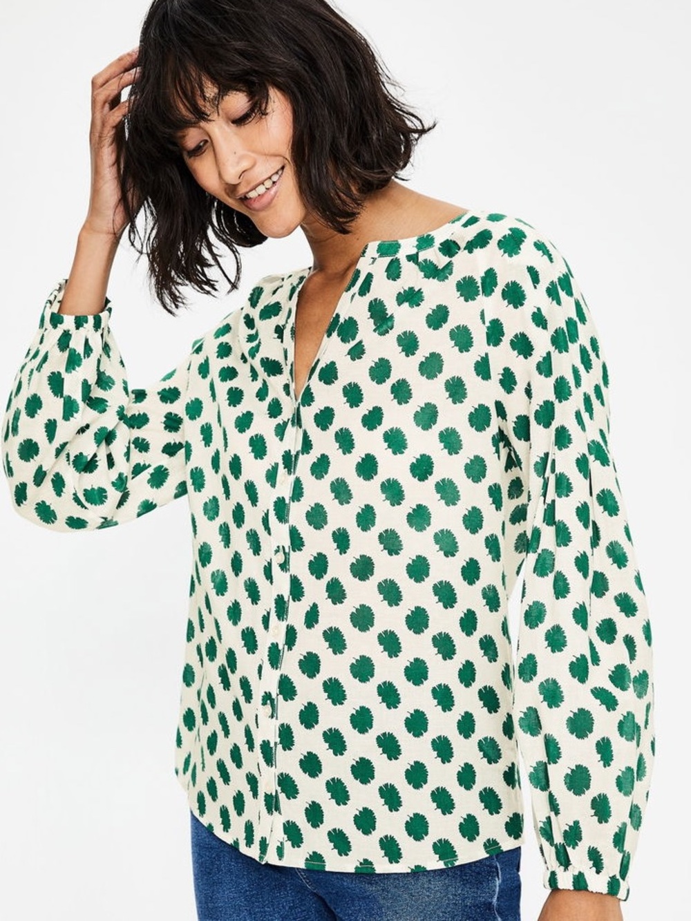 Boden Esme Blouse - Size 8 - NWOT